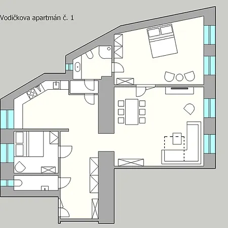 Vodickova 11 Apartment